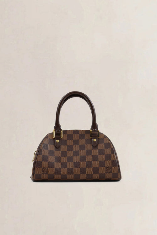 Louis Vuitton Damier Ebene Ribera Mini Top Handle Bag