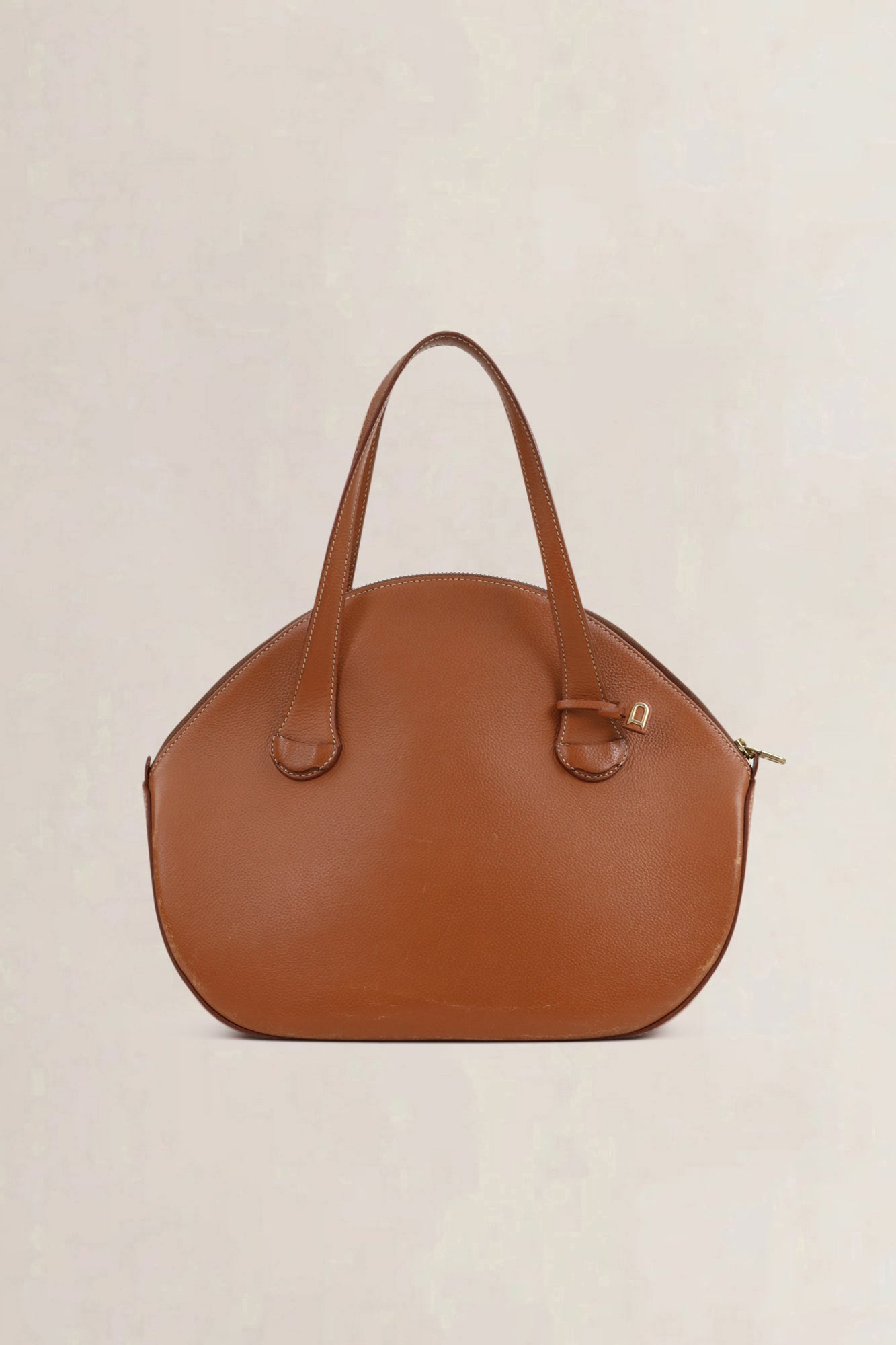 Delvaux Cognac Sourire — preloved