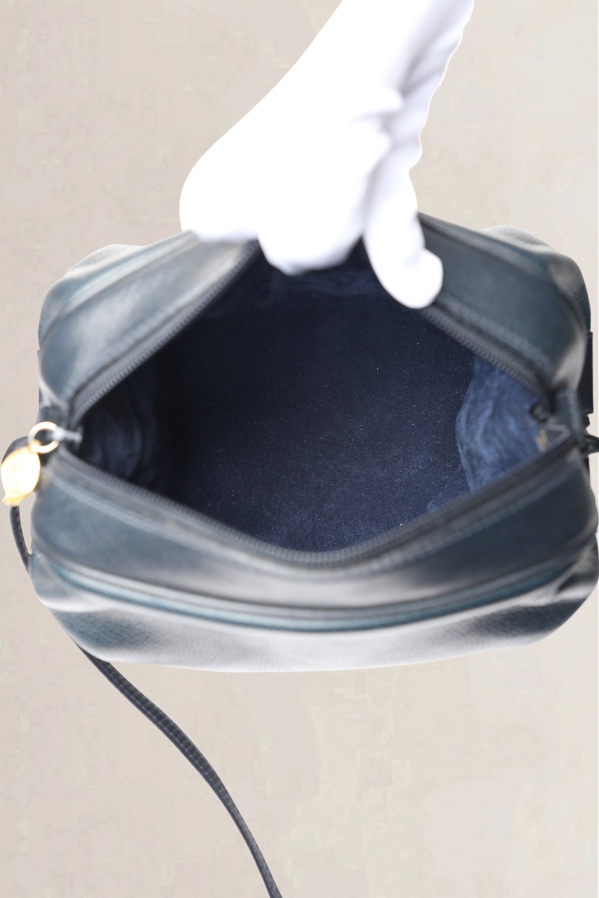 Gucci Blue Vintage GG Crossbody Bag