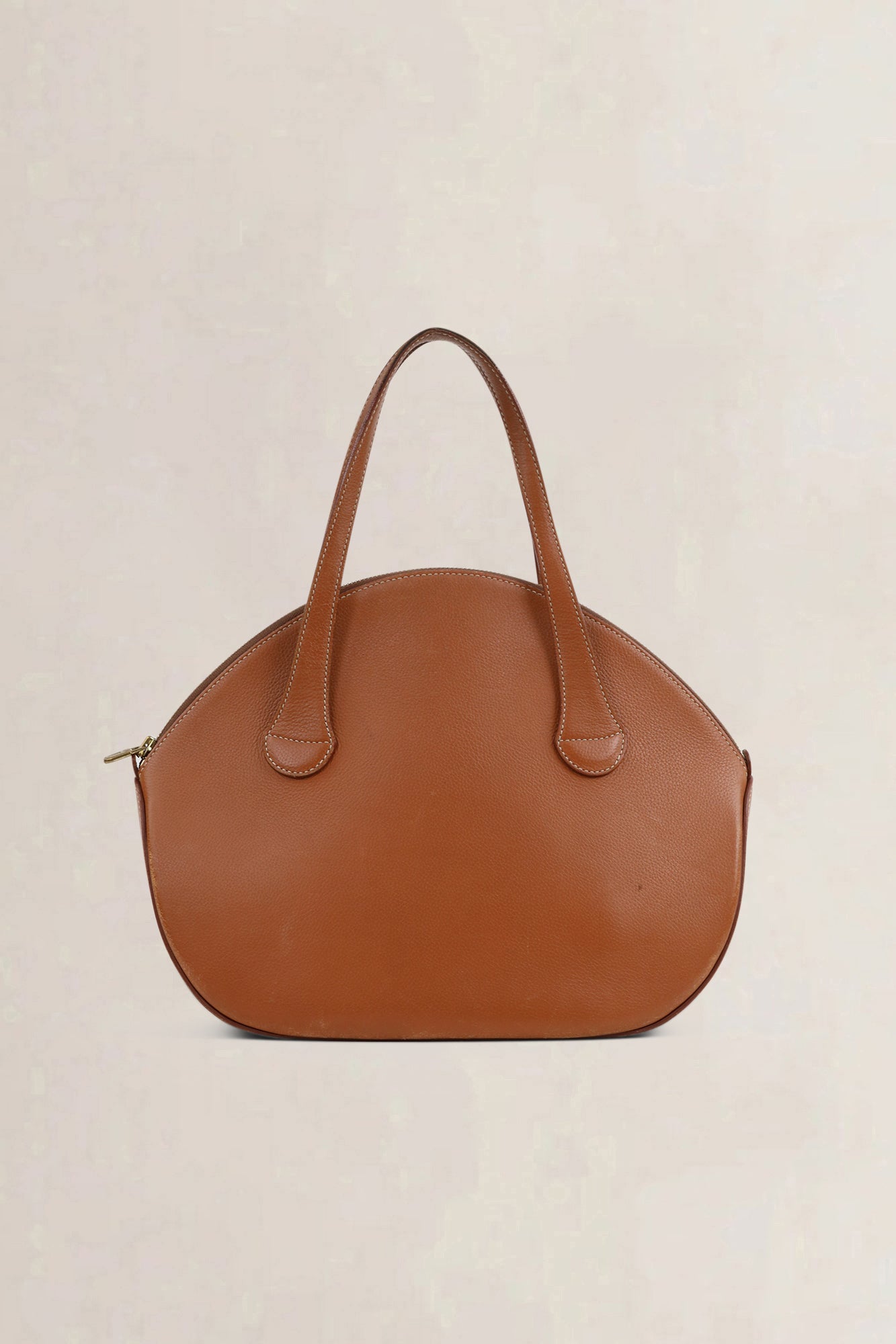 Delvaux Cognac Sourire — preloved