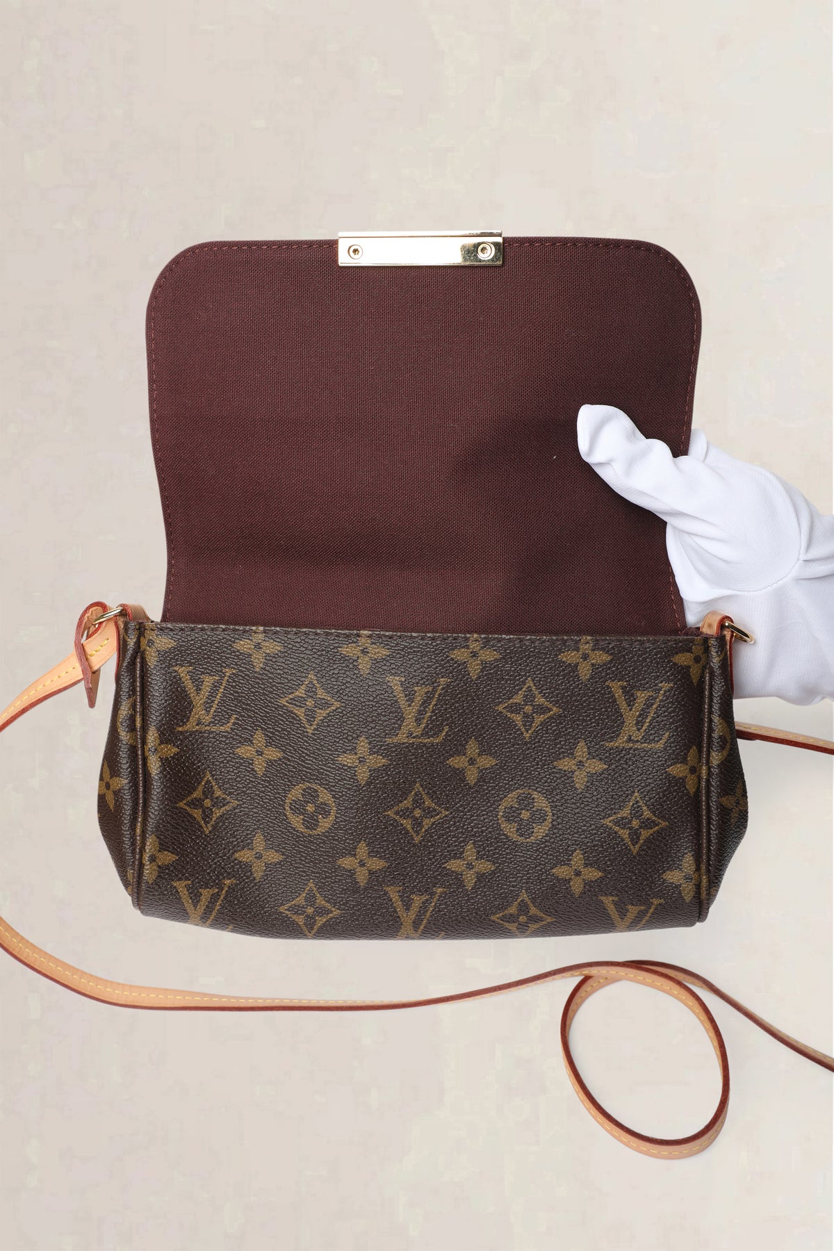 Louis Vuitton Brown Favorite Monogram PM Crossbody Bag