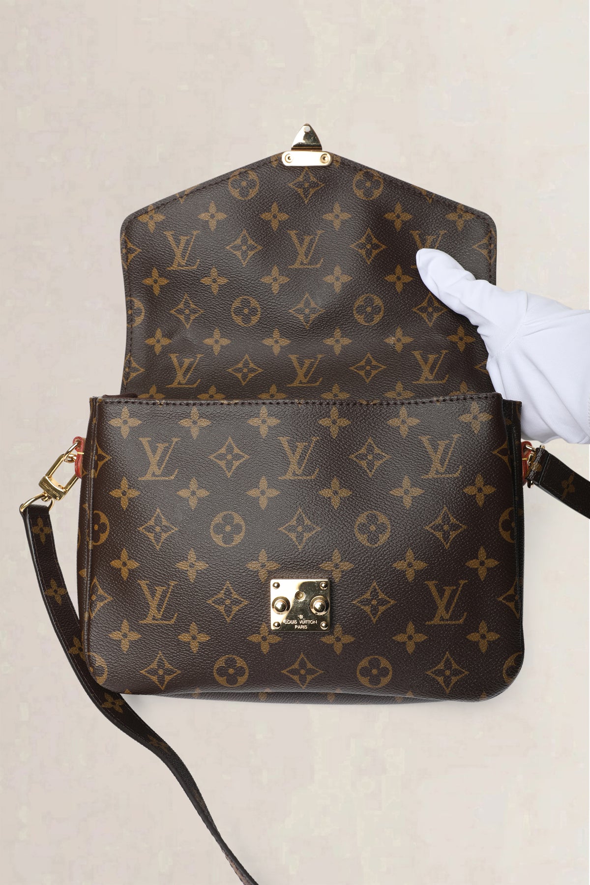 Louis Vuitton Brown Pochette Métis Monogram Crossbody Bag