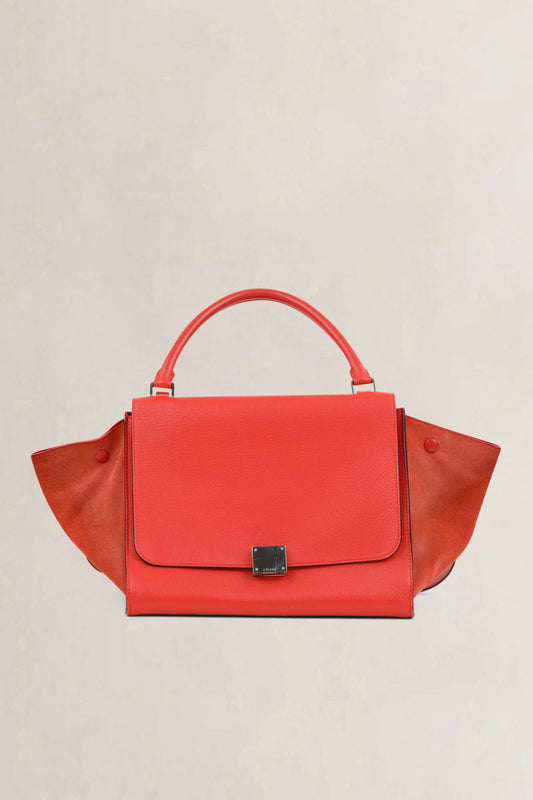 Céline Coral Trapeze Shoulder Bag