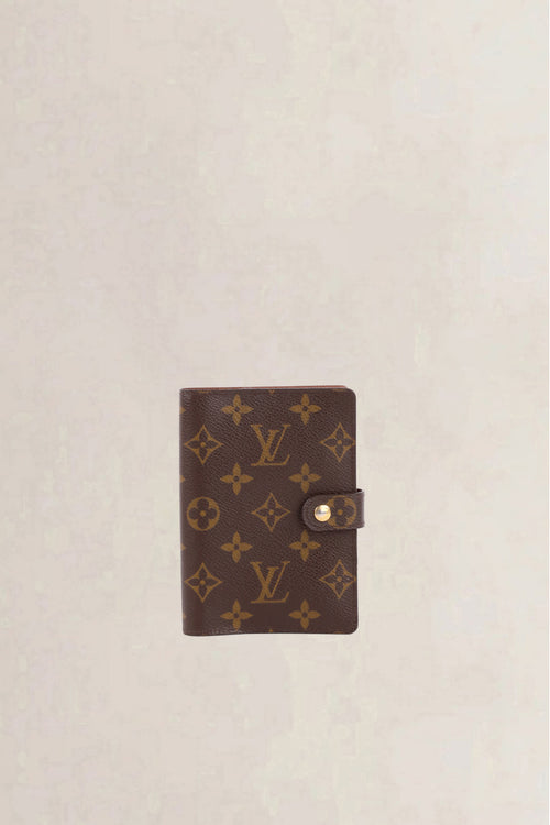 Louis Vuitton Monogram Small Ring Agenda PM Cover
