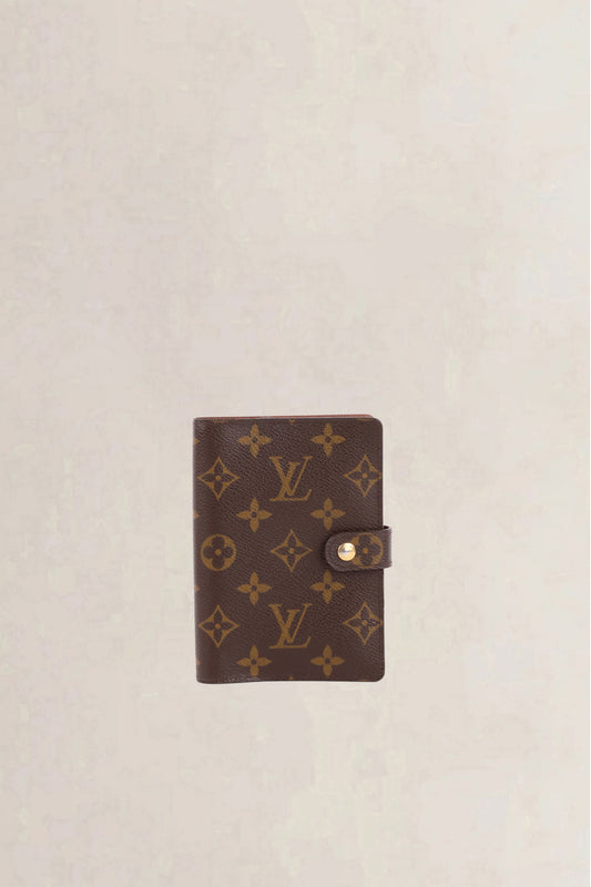 Louis Vuitton Monogram Small Ring Agenda PM Cover