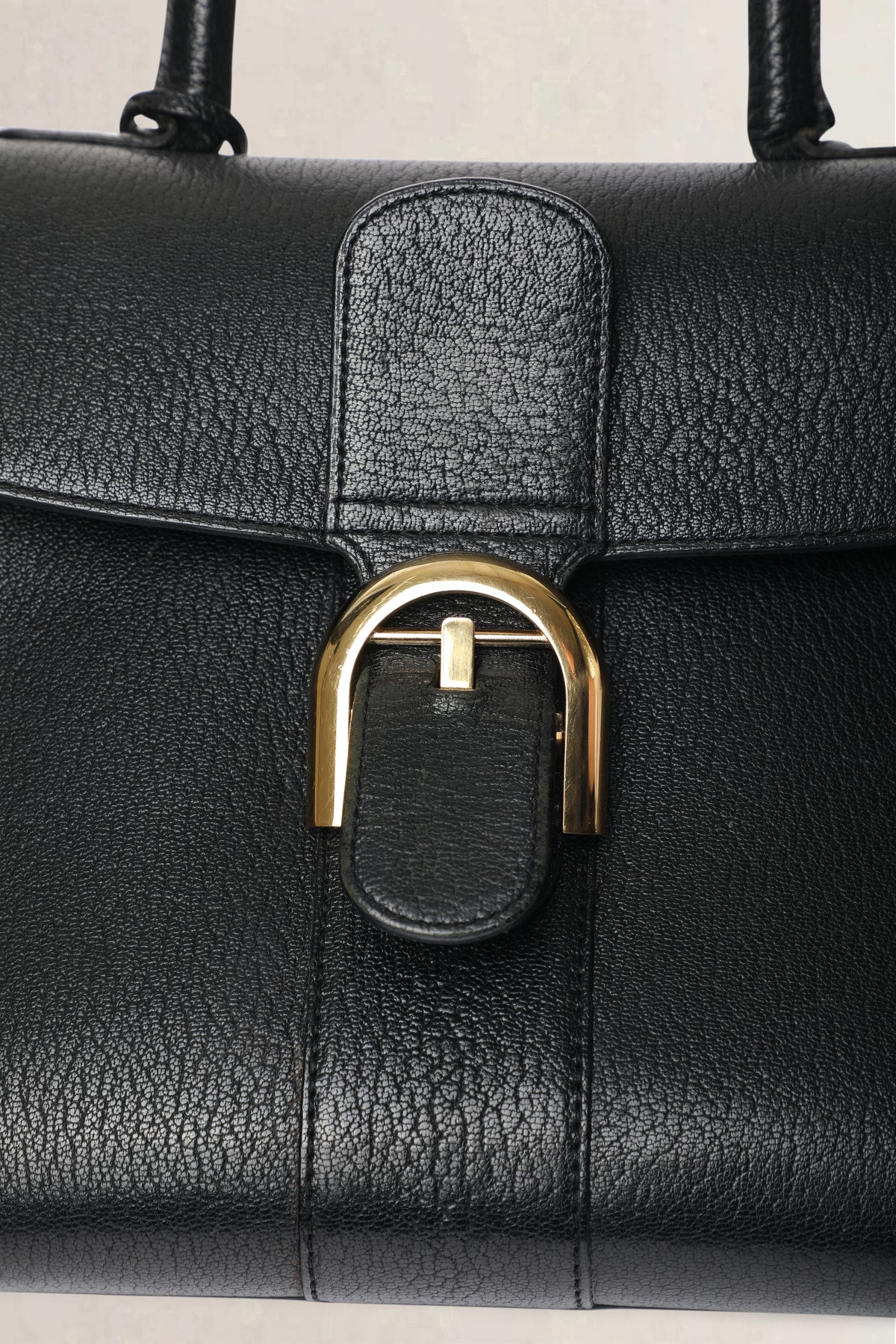 Delvaux Black Brillant MM Crossbody Bag