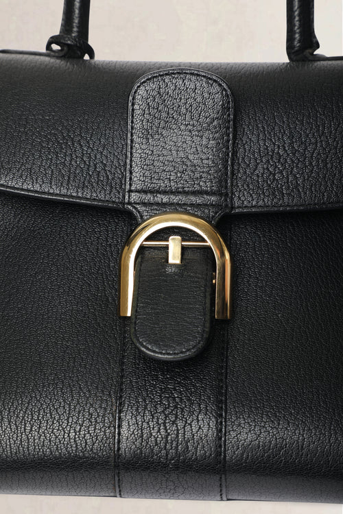 Delvaux Black Brillant MM Crossbody Bag