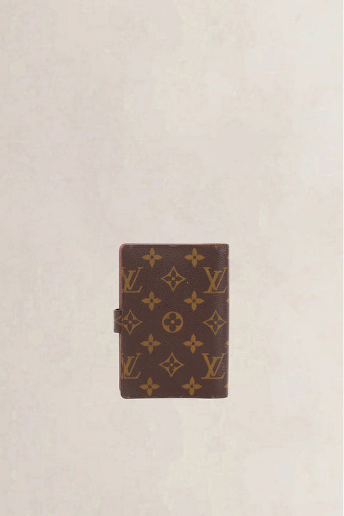 Louis Vuitton Monogram Small Ring Agenda PM Cover