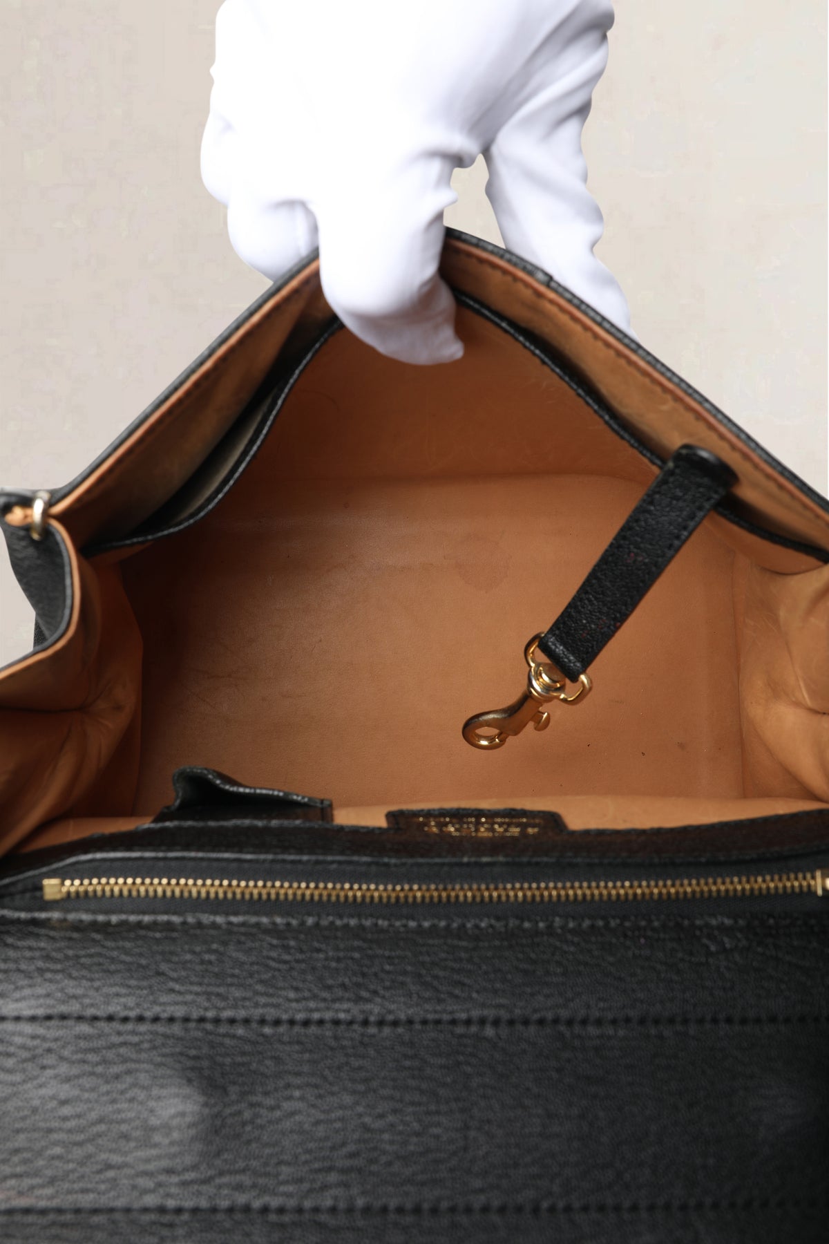 Delvaux Black Brillant MM Crossbody Bag