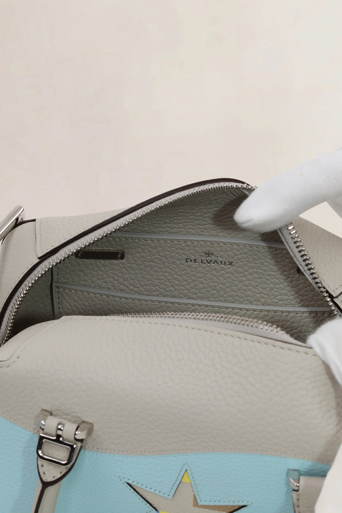 Delvaux Coolbox Mini Limited Edition Oriflamme Crossbody Bag