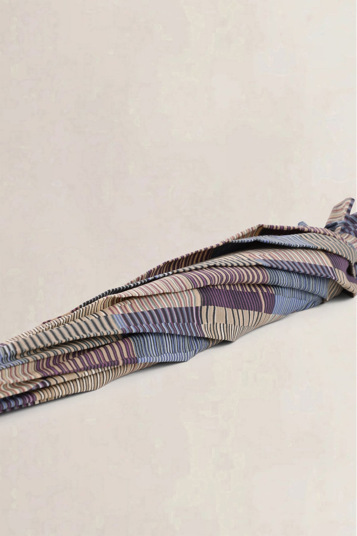 Delvaux Blue Checked Umbrella