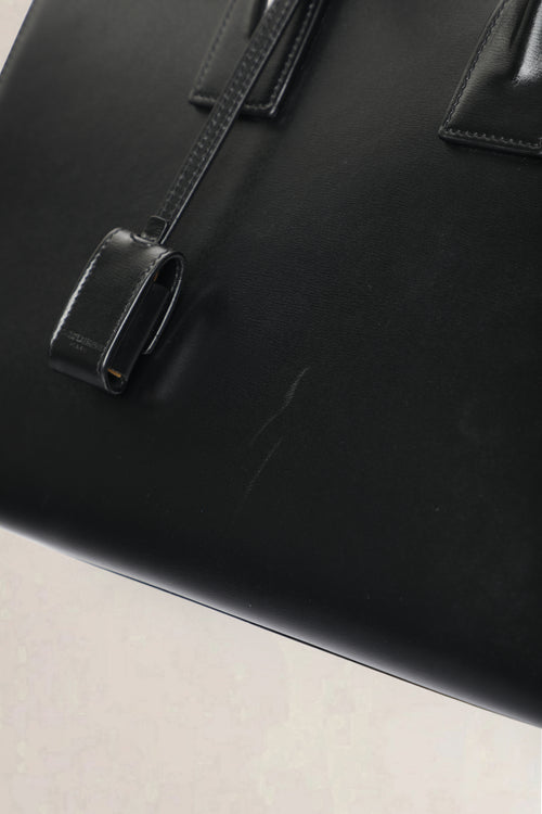 Saint Laurent Black Sac de Jour Small Crossbody Bag