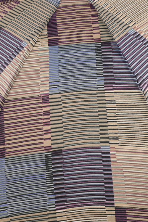 Delvaux Blue Checked Umbrella