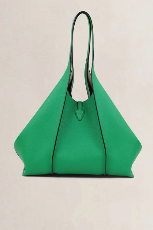 Tod's Green T Timeless Medium Shoulder Bag
