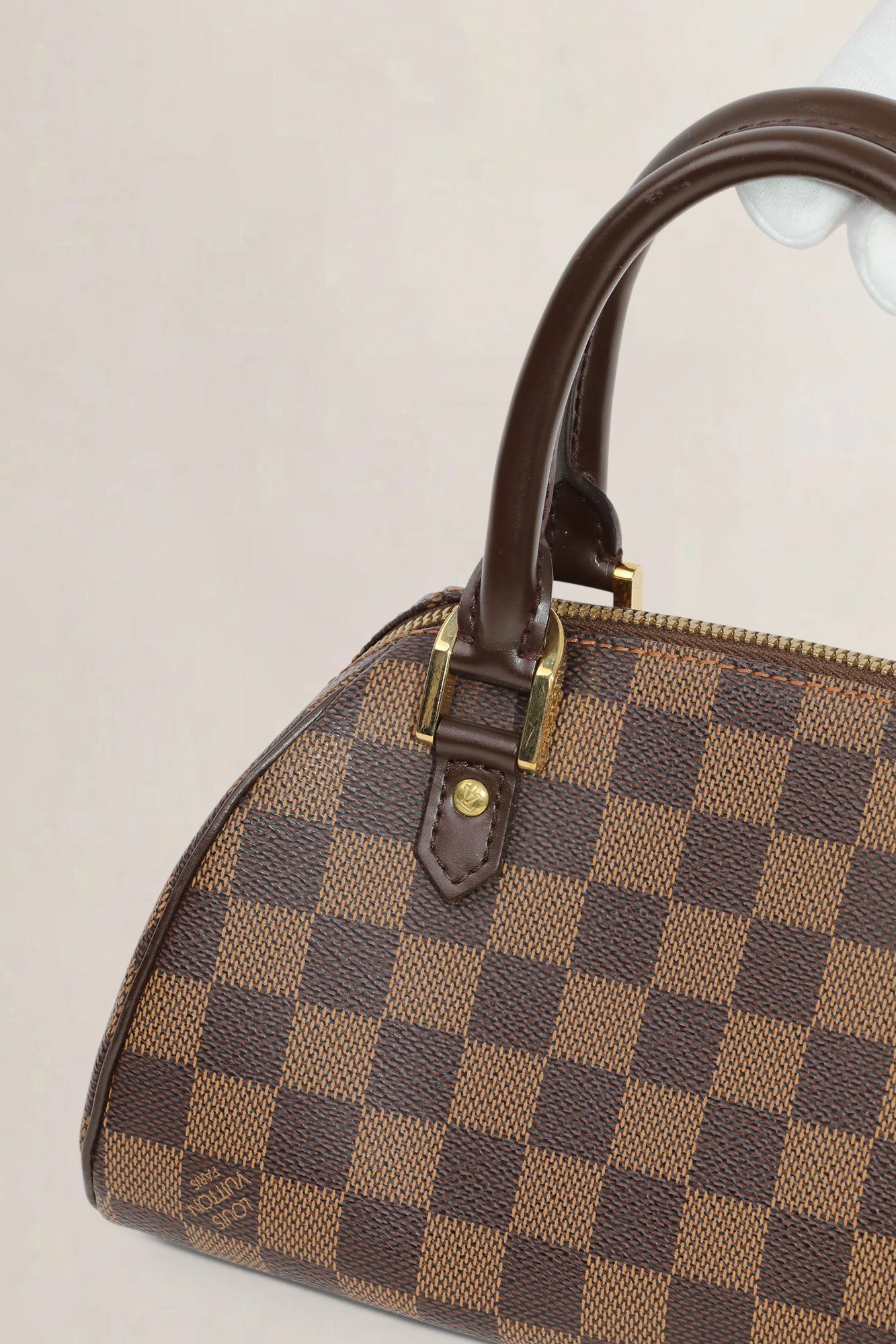 Louis Vuitton Damier Ebene Ribera Mini Top Handle Bag