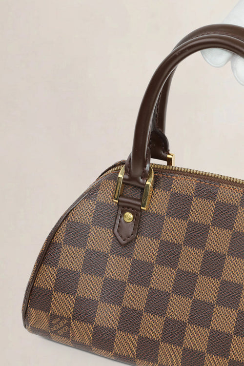 Louis Vuitton Damier Ebene Ribera Mini Top Handle Bag