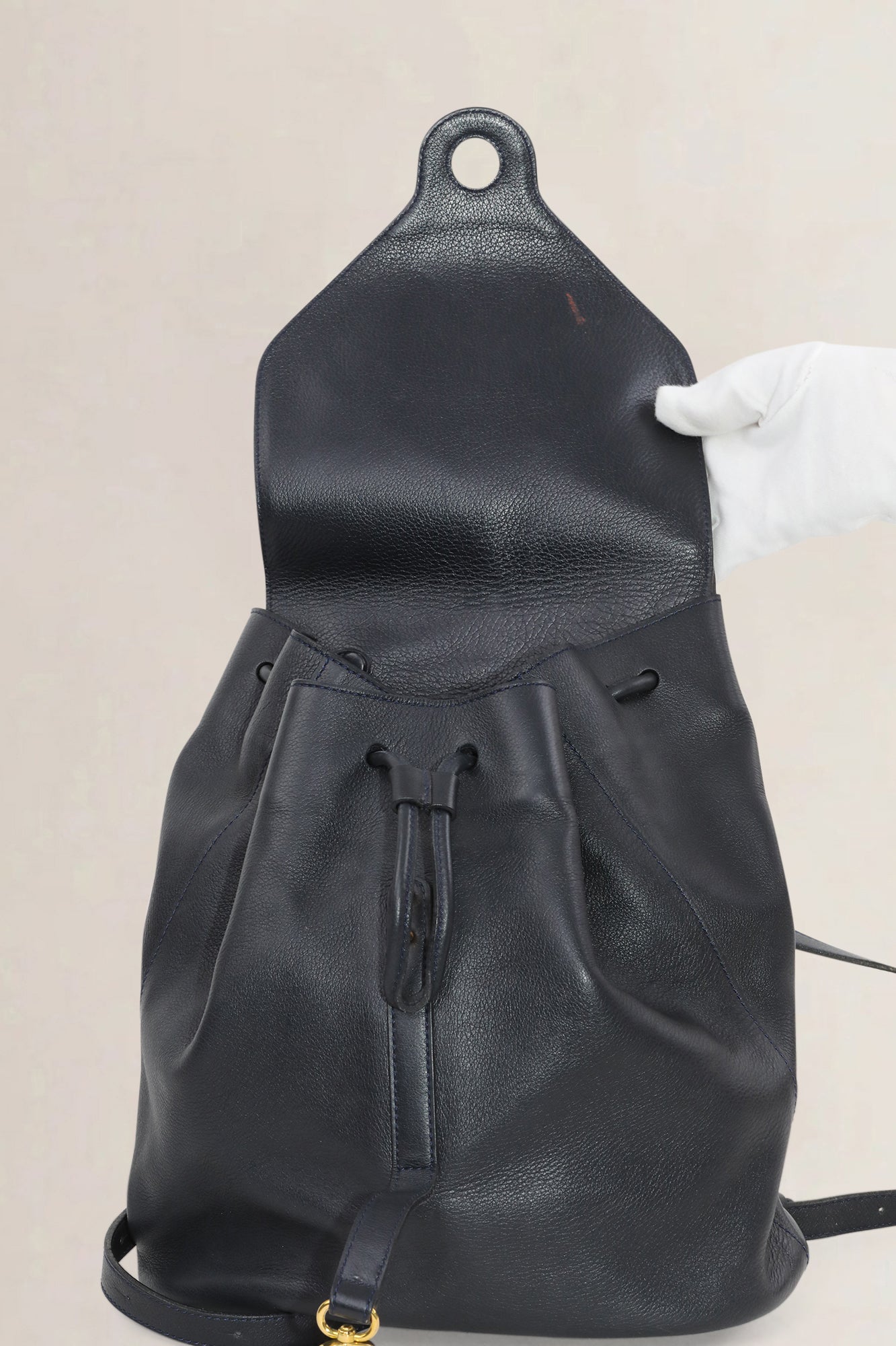 Delvaux Blue Soleil Backpack