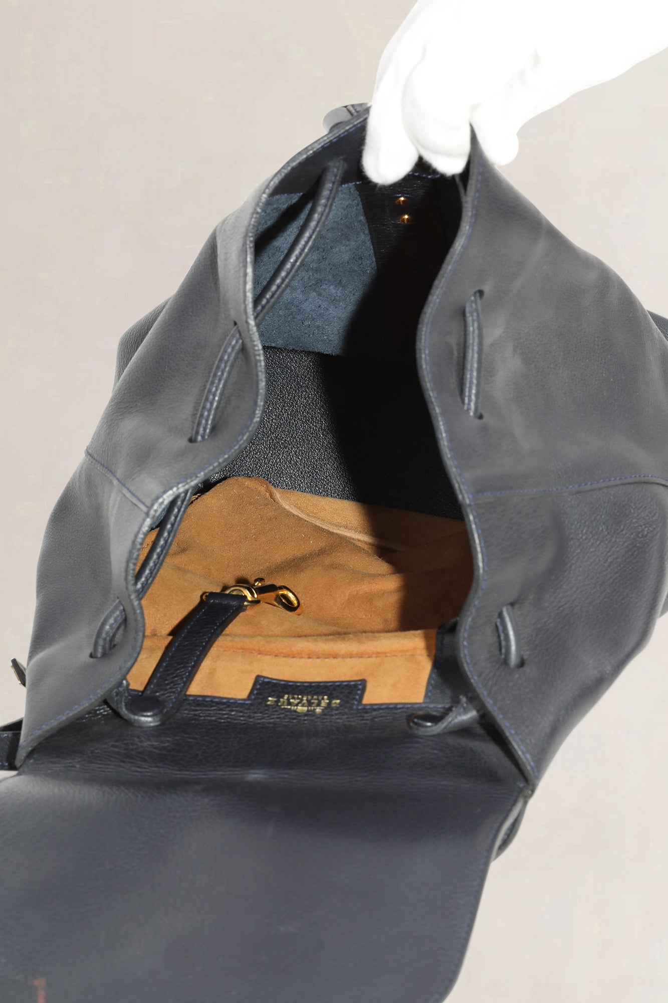 Delvaux Blue Soleil Backpack