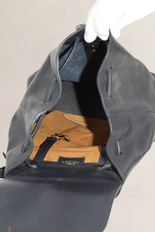 Delvaux Blue Soleil Backpack