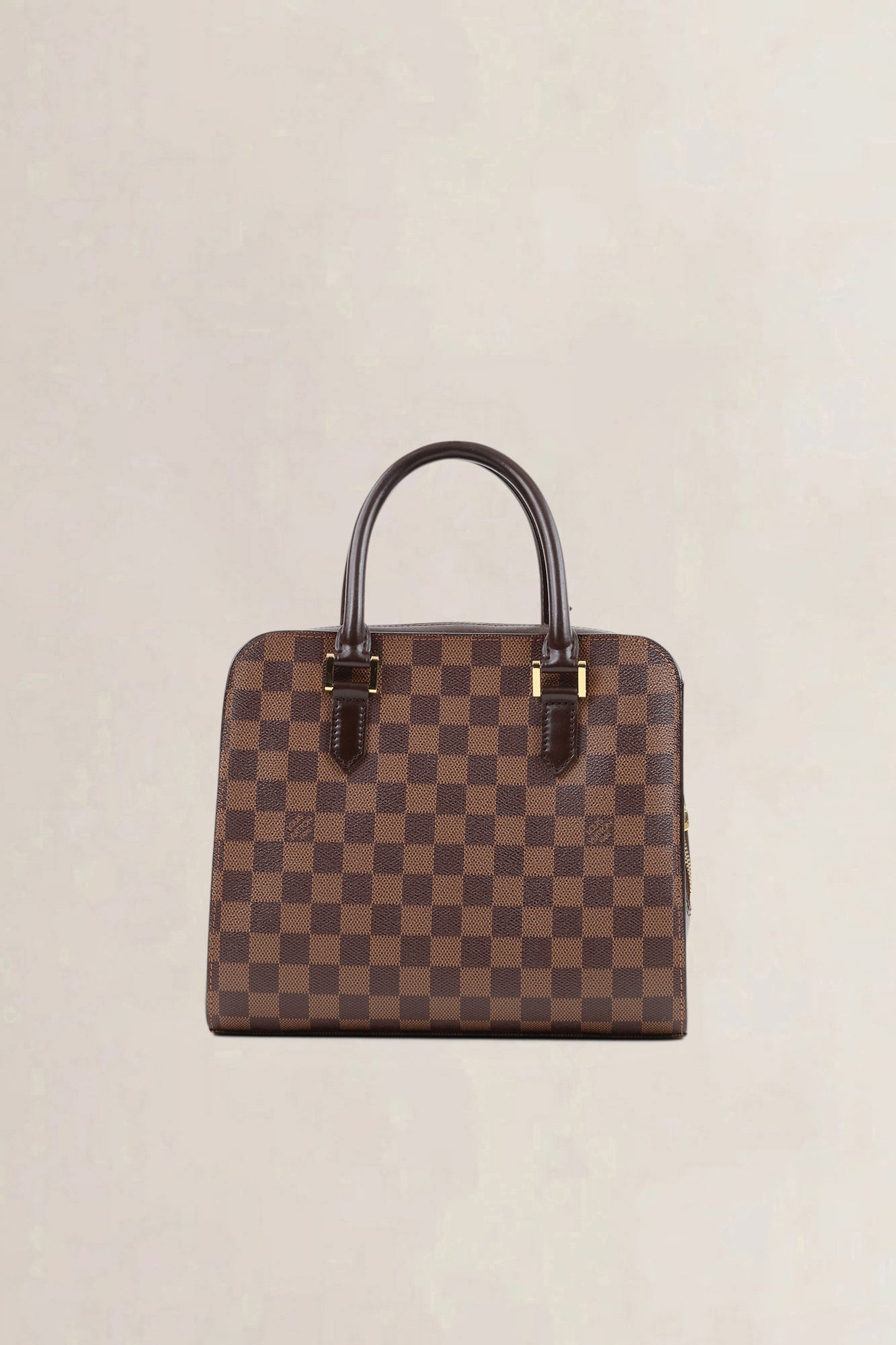 Louis Vuitton Damier Ebene Triana Top Handle Bag