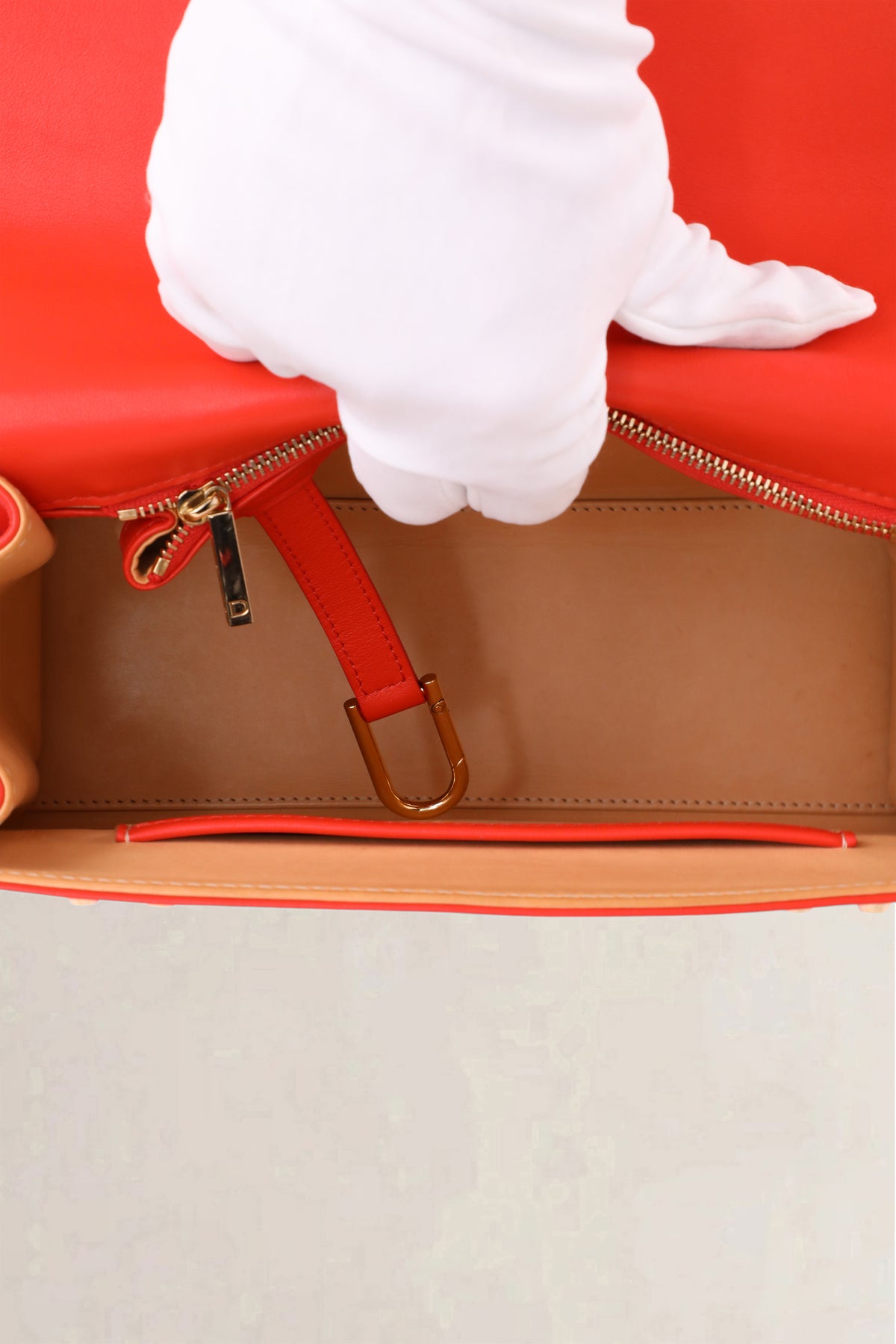 Delvaux Piment Tempête Calf Souple MM Crossbody Bag