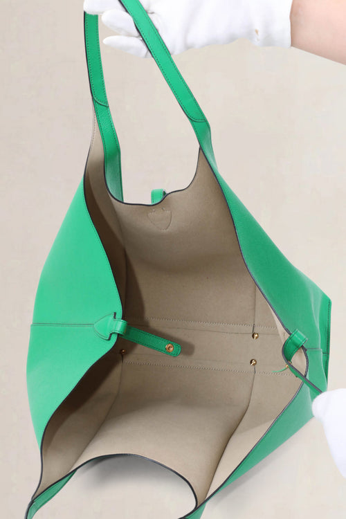 Tod's Green T Timeless Medium Shoulder Bag