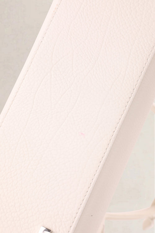 Delvaux White Tempête Frame MM Crossbody Bag