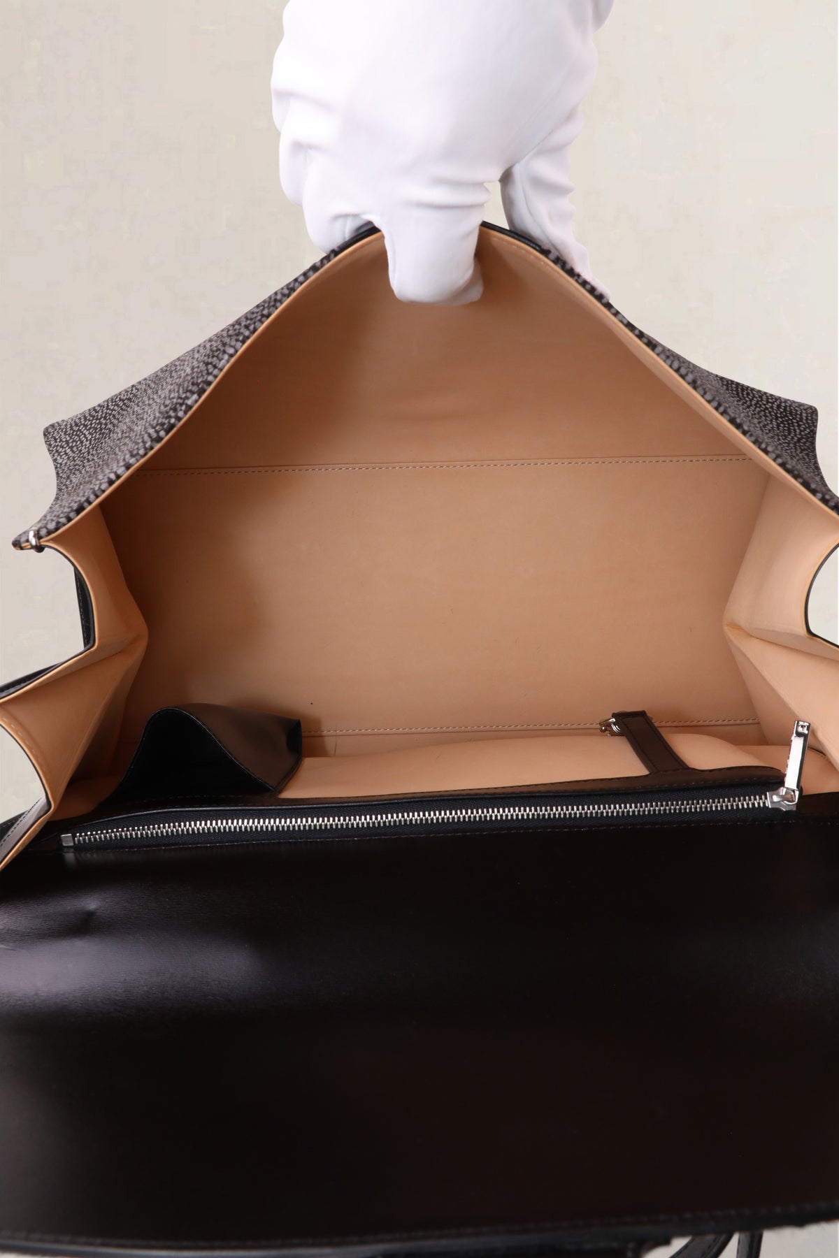 Delvaux Black Brillant East/West Crossbody Bag