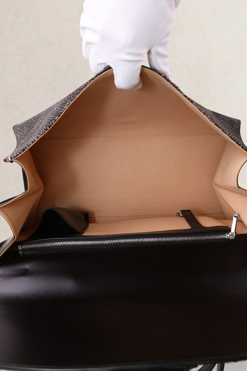 Delvaux Black Brillant East/West Crossbody Bag