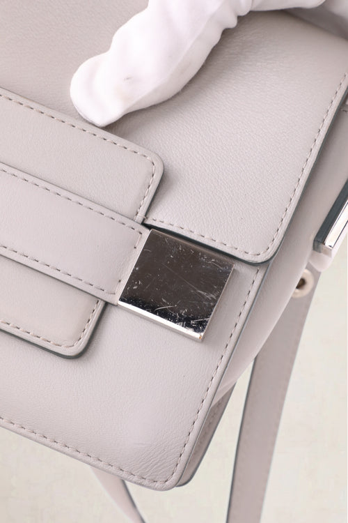 Delvaux Grey Madame Mini Crossbody Bag