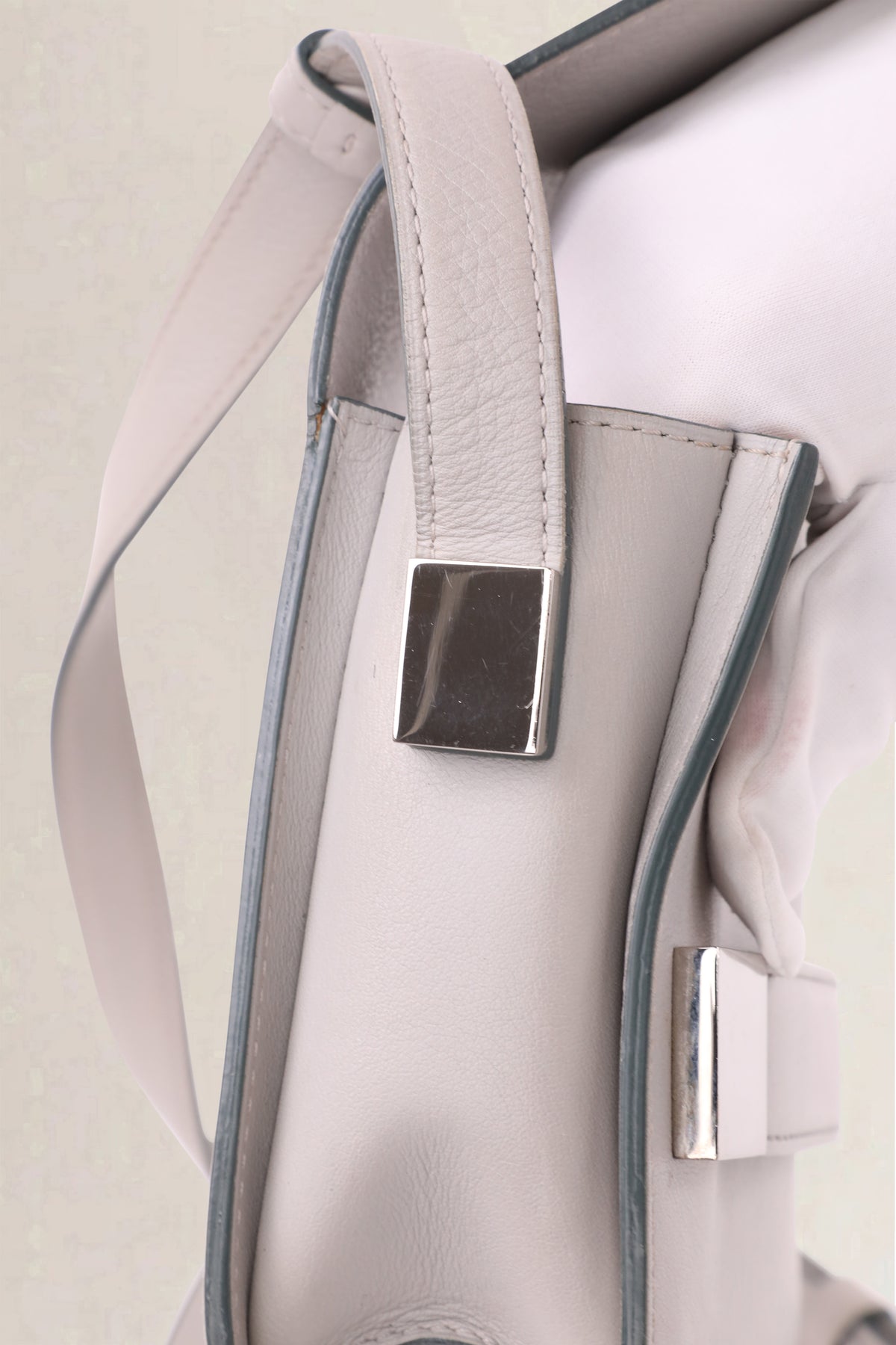 Delvaux Grey Madame Mini Crossbody Bag