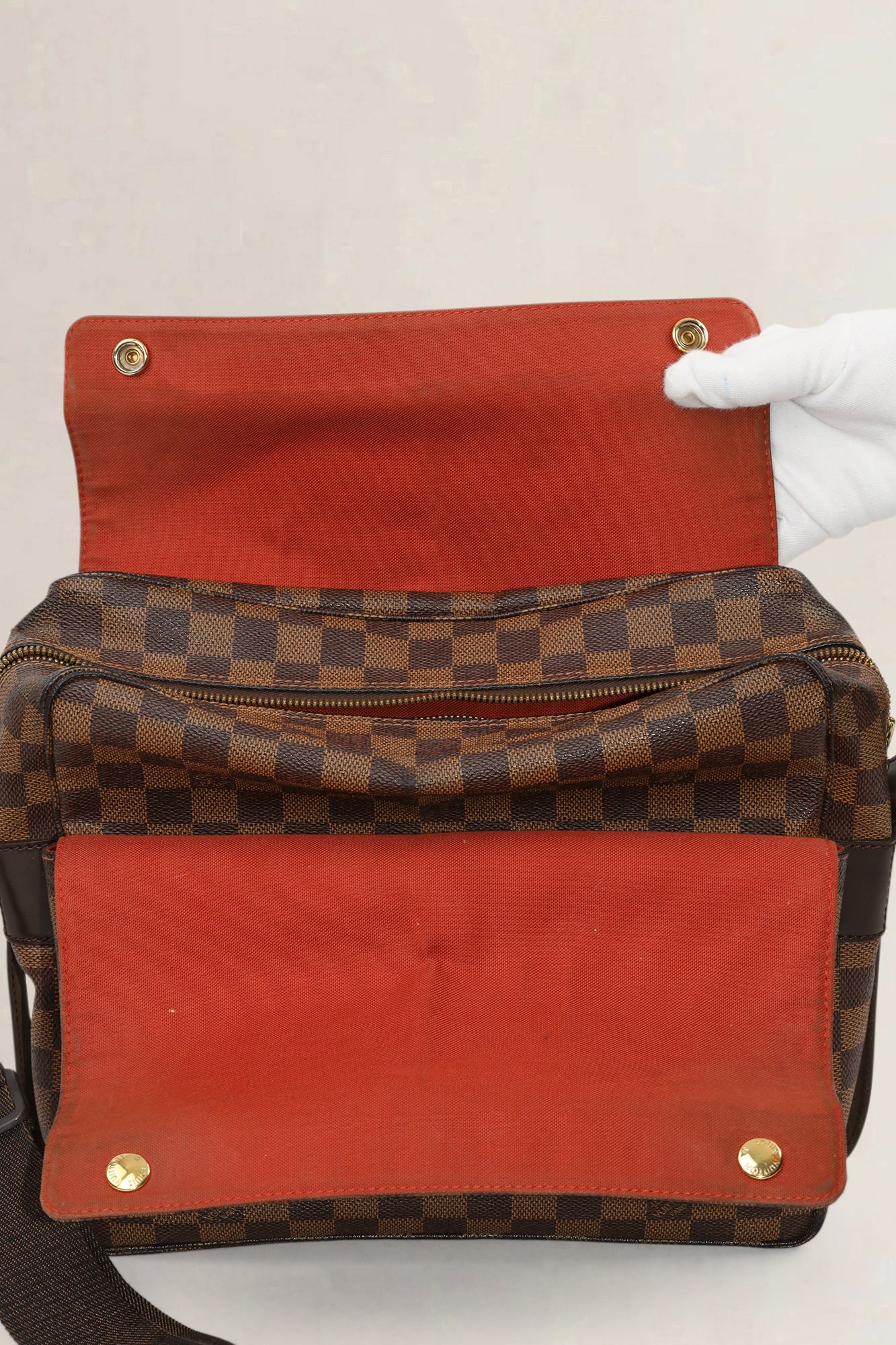 Louis Vuitton Damier Ebene Naviglio Crossbody Bag