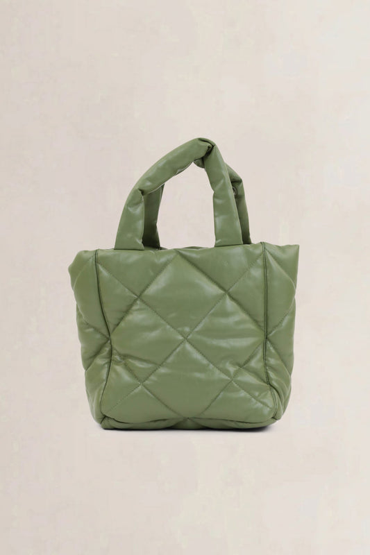 Stand Studio Green Rosanne Diamond Bag