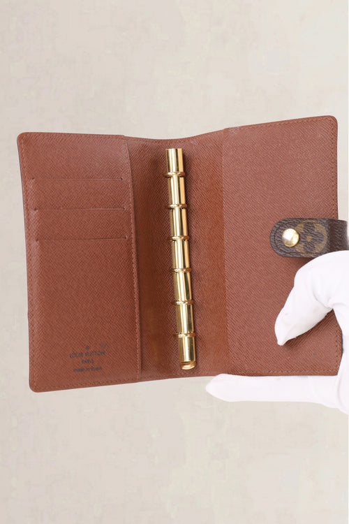 Louis Vuitton Monogram Small Ring Agenda PM Cover