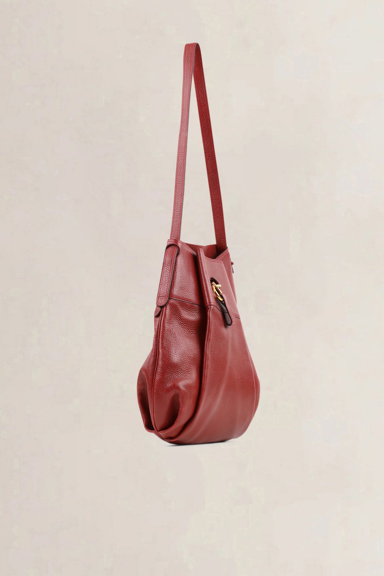 Delvaux Rosso Faust Shoulder Bag