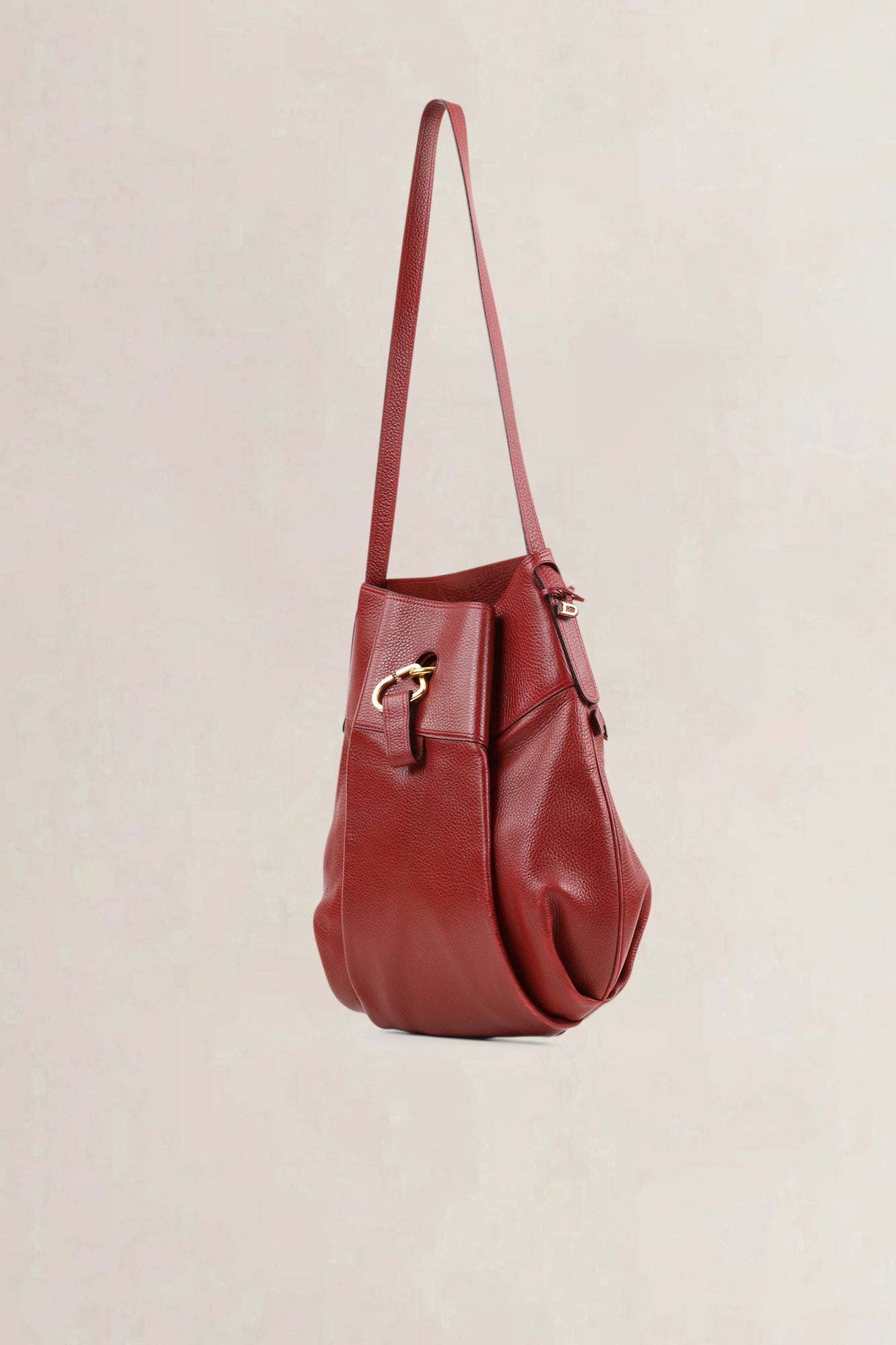 Delvaux Rosso Faust Shoulder Bag