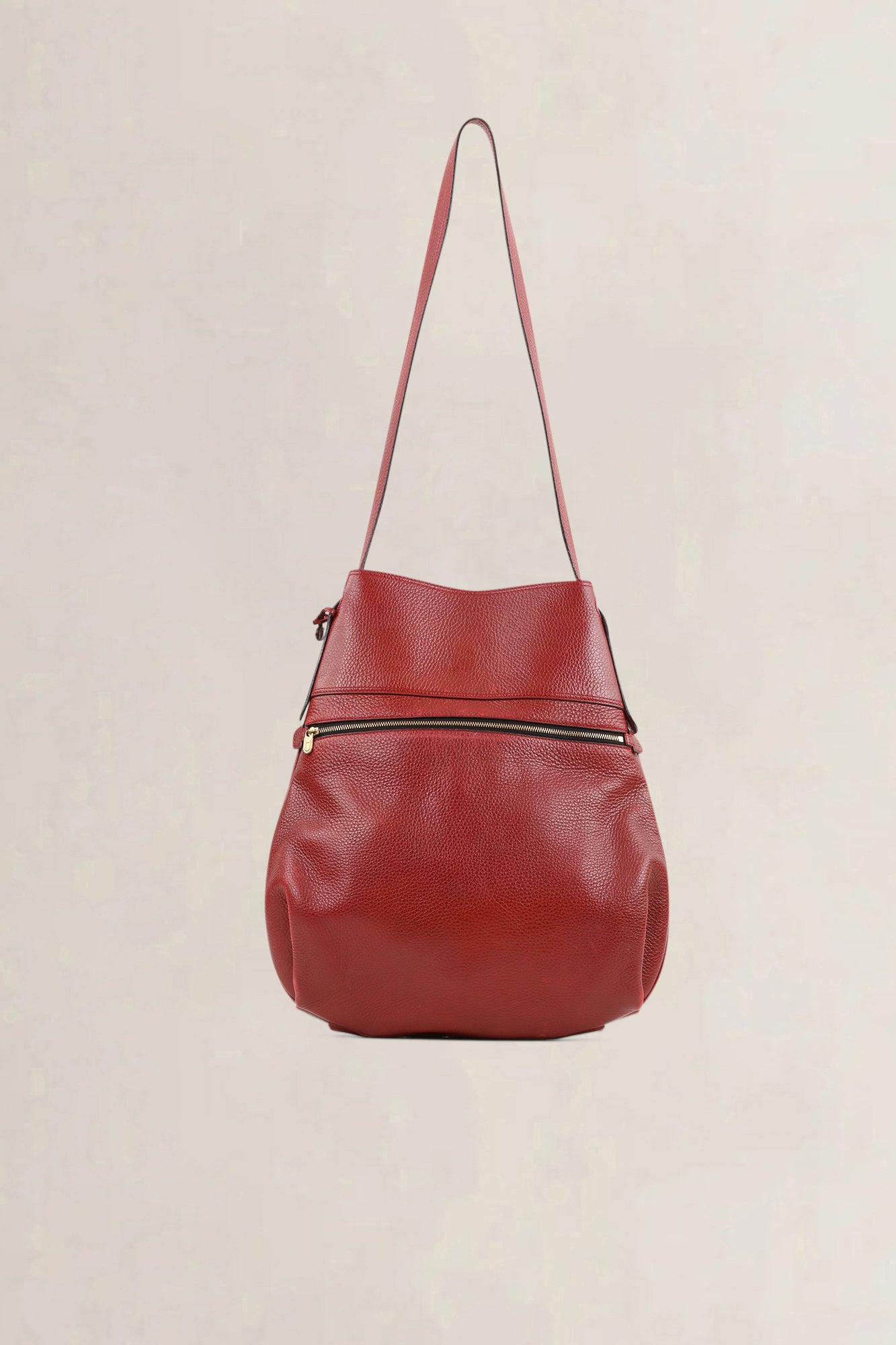 Delvaux Rosso Faust Shoulder Bag