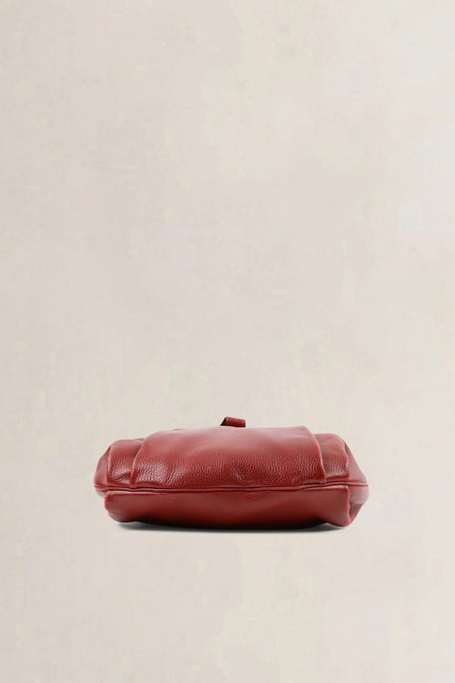 Delvaux Rosso Faust Shoulder Bag