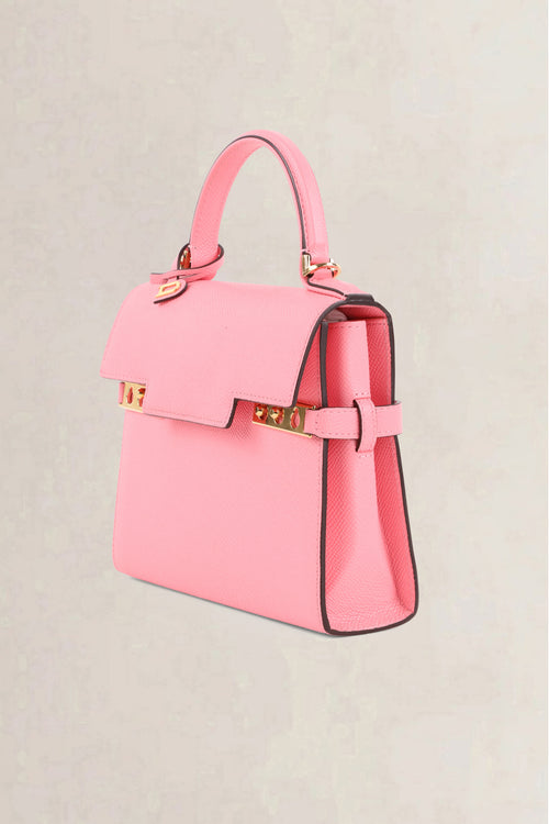 Delvaux Pink Tempête Alpina Calf Small Crossbody Bag