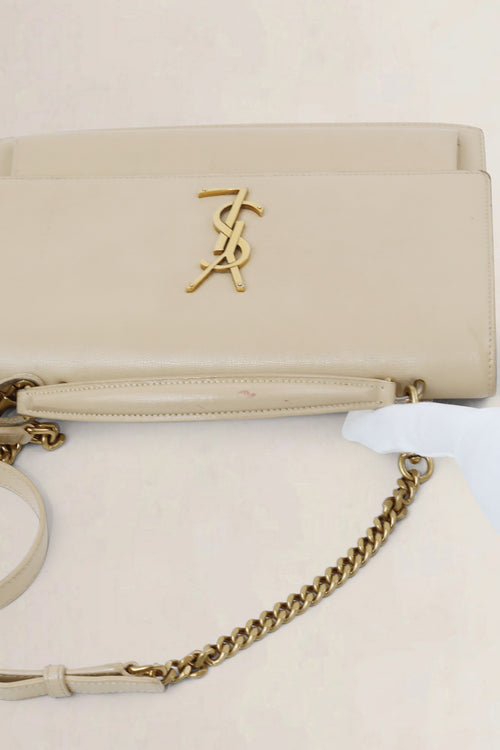 YSL Beige Sunset Medium Crossbody Bag