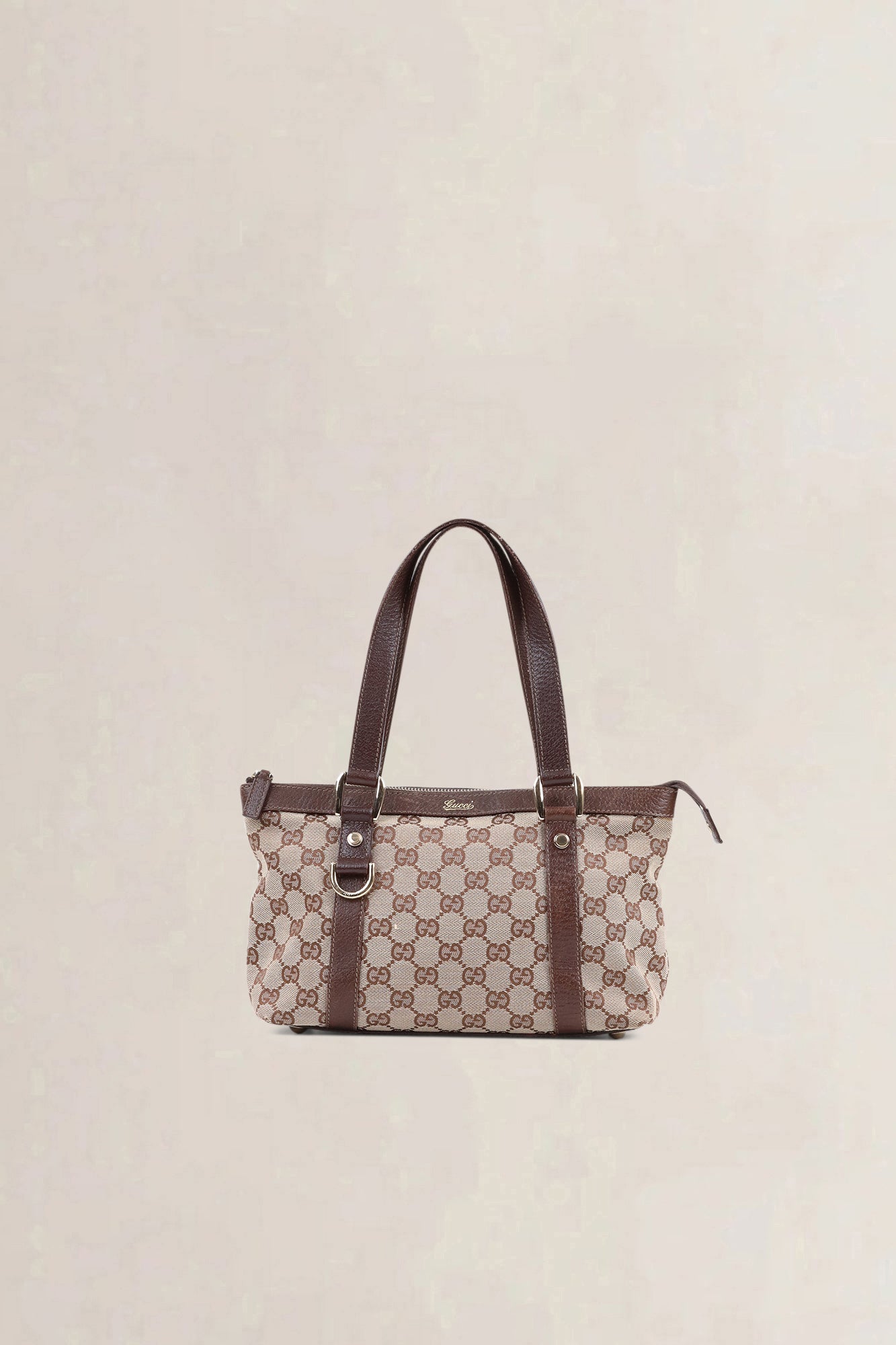 Gucci Brown Mini Abbey — preloved