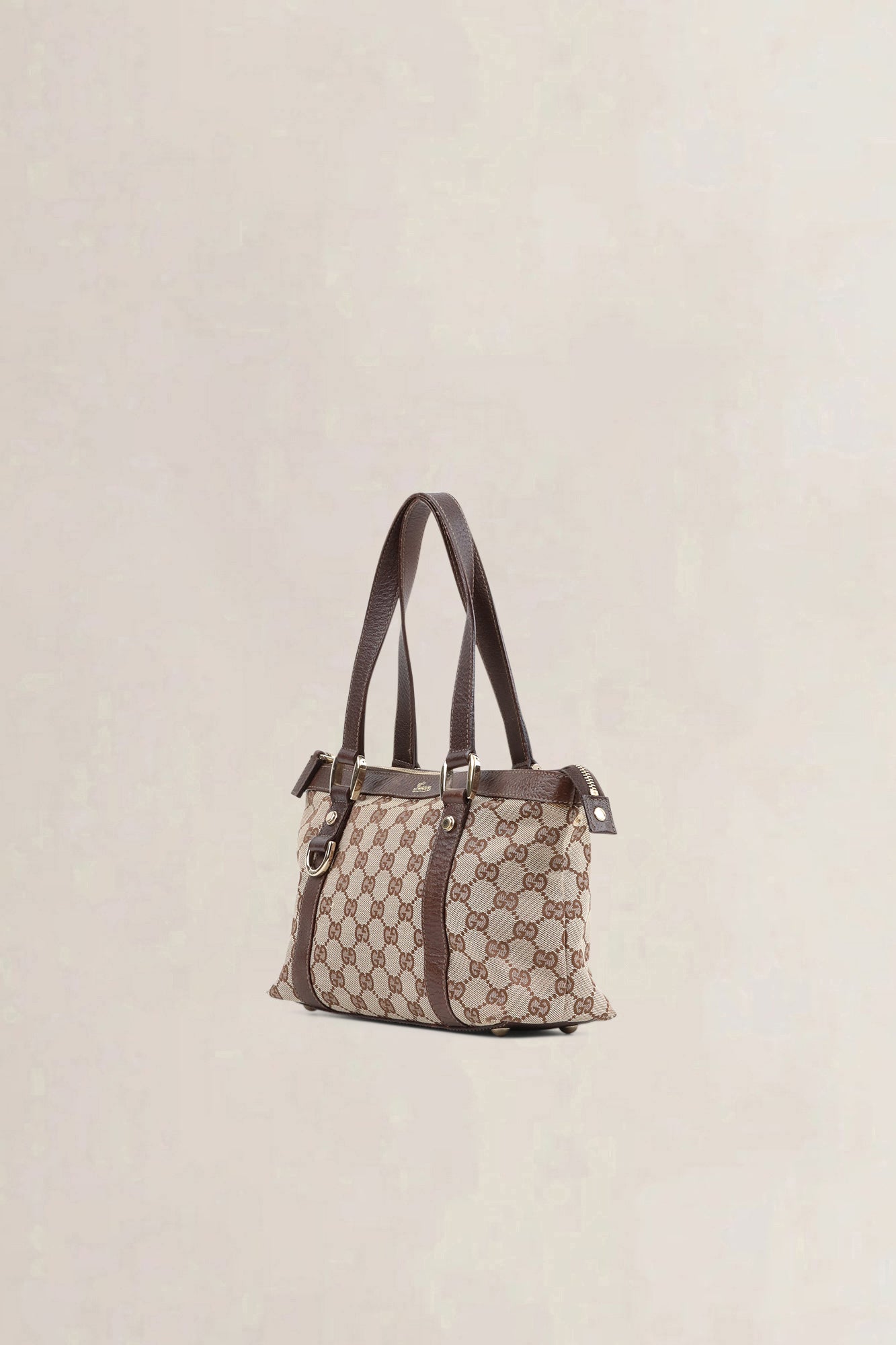 Gucci Brown Mini Abbey Top Handle Bag