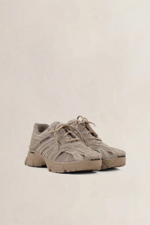 Balenciaga Brown Phantom Mesh Sneakers
