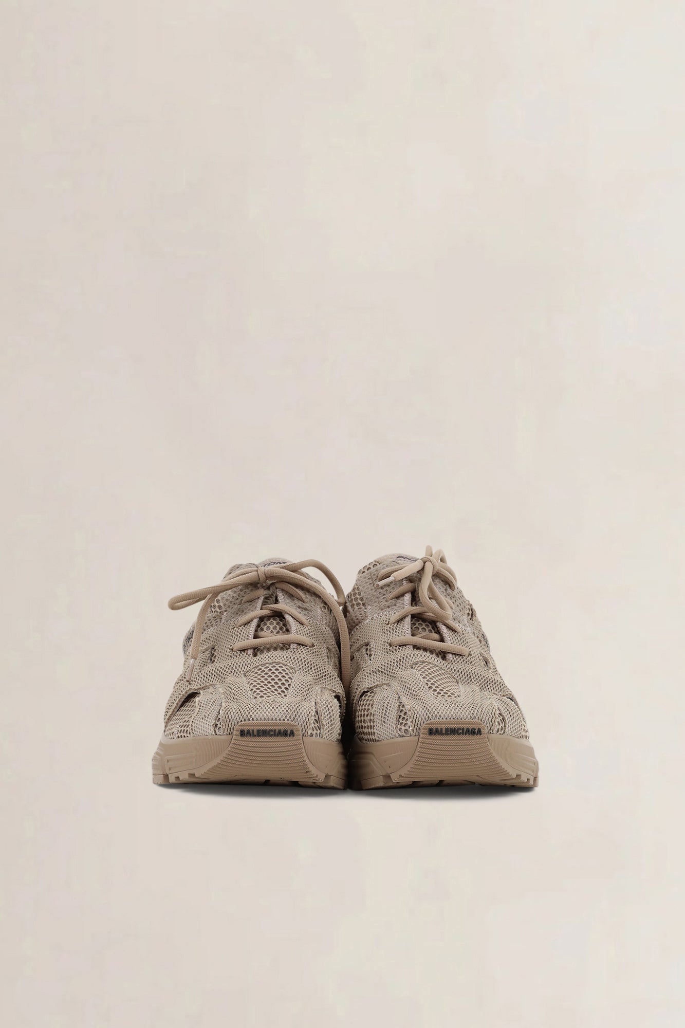 Balenciaga Brown Phantom Mesh Sneakers