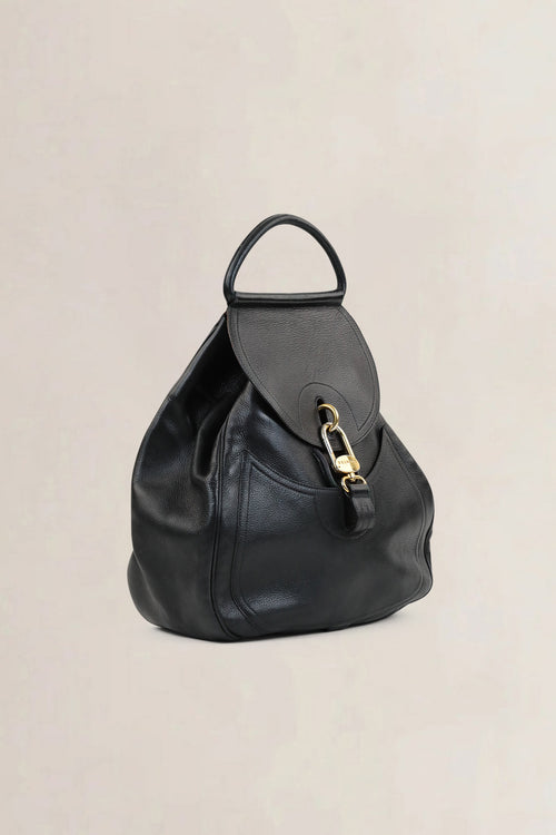 Delvaux Black Lucifer GM Backpack