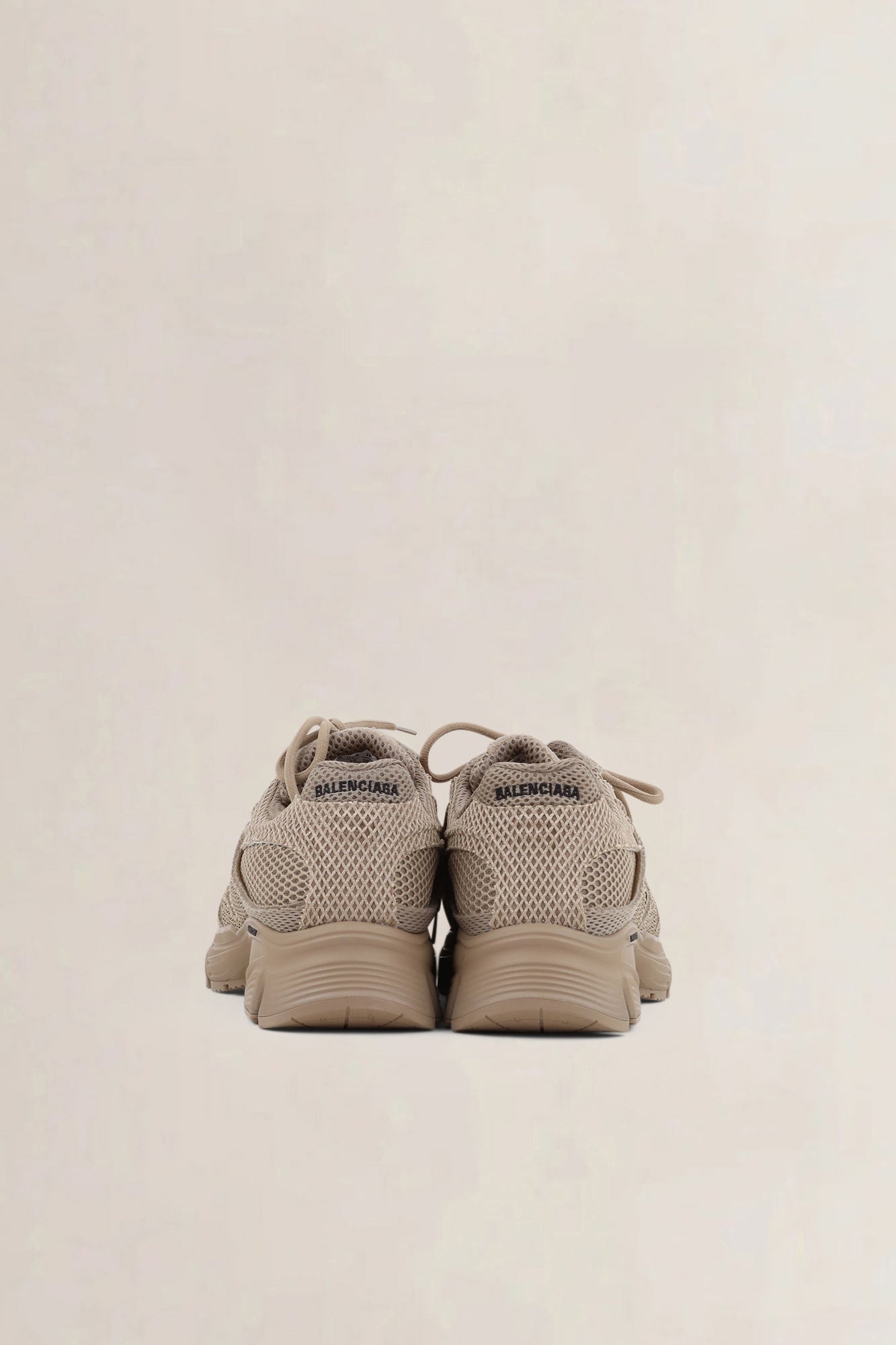 Balenciaga Brown Phantom Mesh Sneakers