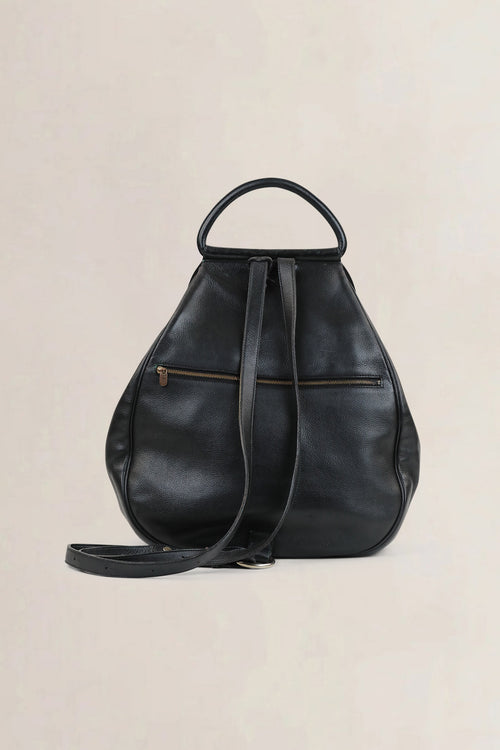 Delvaux Black Lucifer GM Backpack