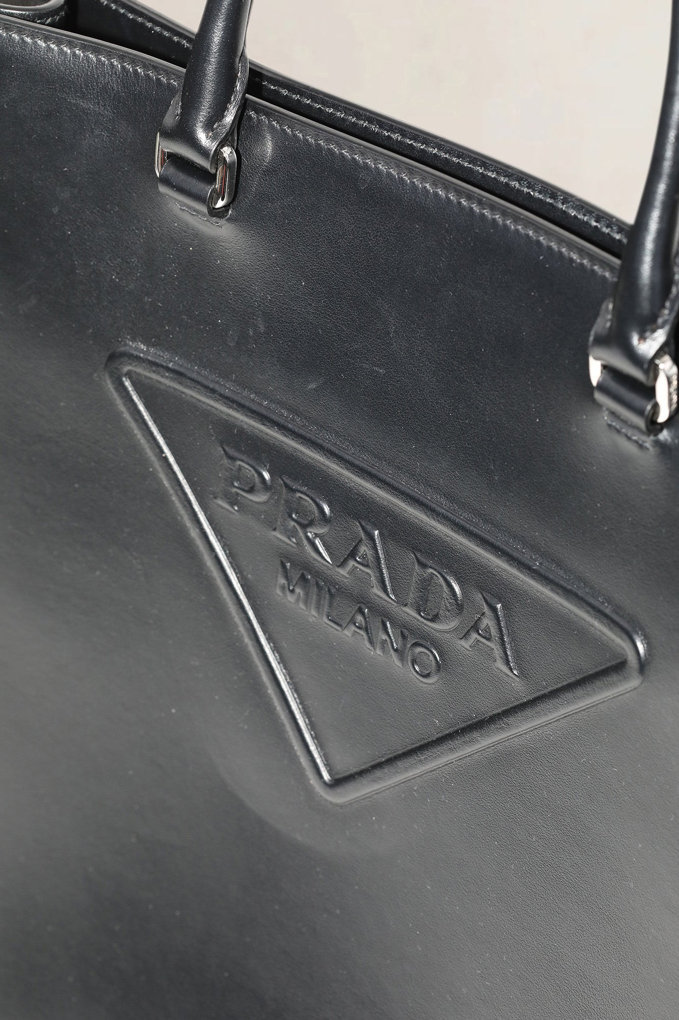Prada Black Leather Crossbody Bag