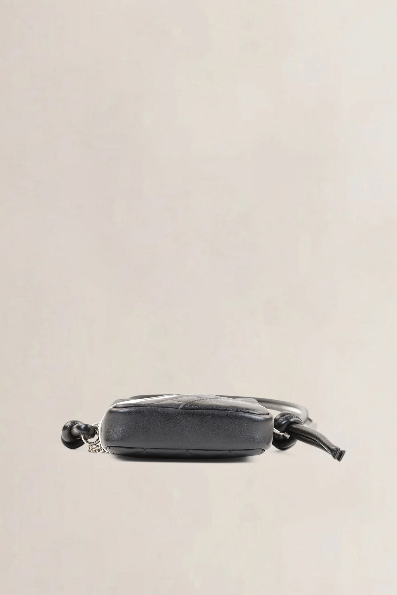 Chanel 2004-2005 Black/White Cambon Line Crossbody Bag