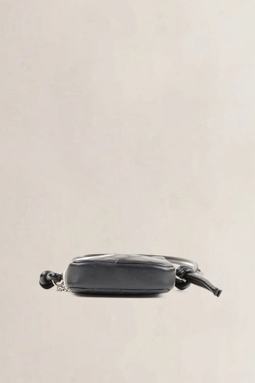 Chanel 2004-2005 Black/White Cambon Line Crossbody Bag